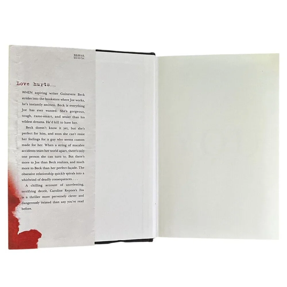 You A Novel 1st Edition Hardcover First Edition 2014 Caroline Kepnes Netflix Ser